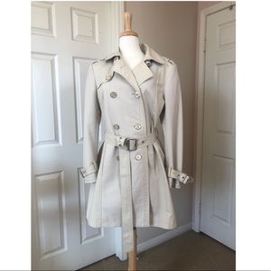 Kenneth Cole Women’s Beige Trench Coat